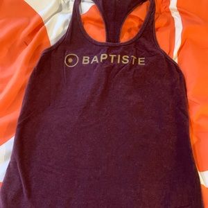 Baptiste Yoga Lululemon tank